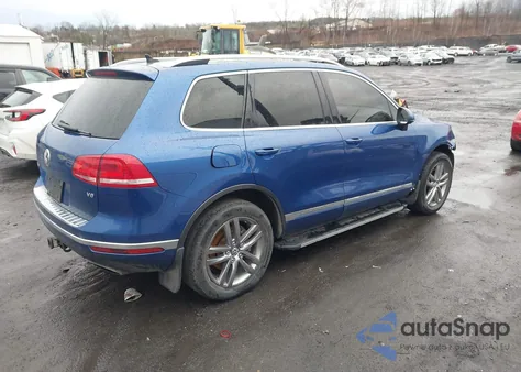 2016 Volkswagen Touareg Vr6 Lux из США, поврежденный, VIN WVGEF9BP9GD003397